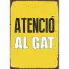 Rotaļu ēdiena komplekts Magnet & Steel Atenció al Gat 14,8 x 21 cm