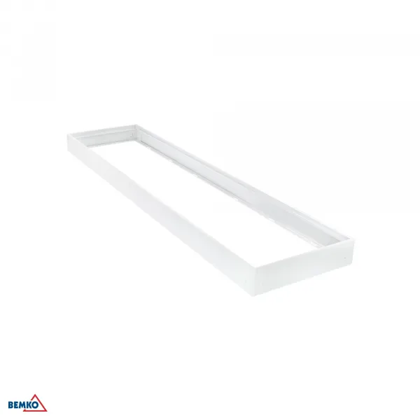 ASSEMBLY FRAME FOR REDUCED LED PANELS 120x30 WHITE ECO 68MM