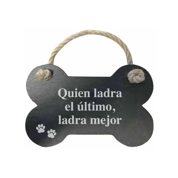Piekaramais dekors Magnet & Steel Quién ladra el último, ladra mejor Kauls Valde / Dēlis Virve