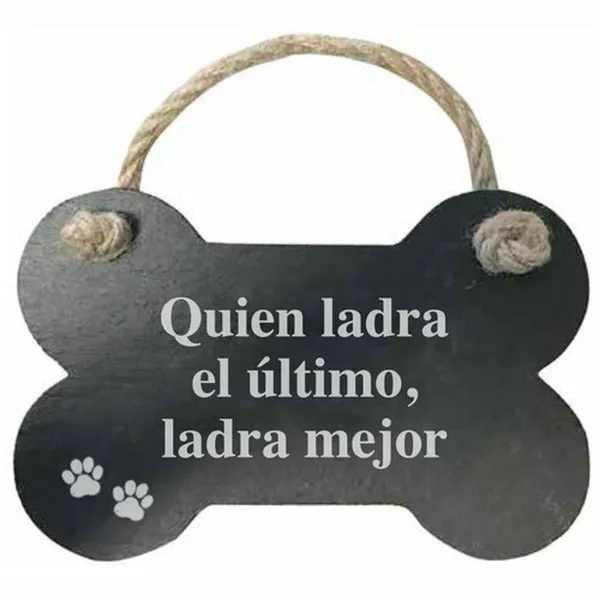 Piekaramais dekors Magnet & Steel Quién ladra el último, ladra mejor Kauls Valde / Dēlis Virve