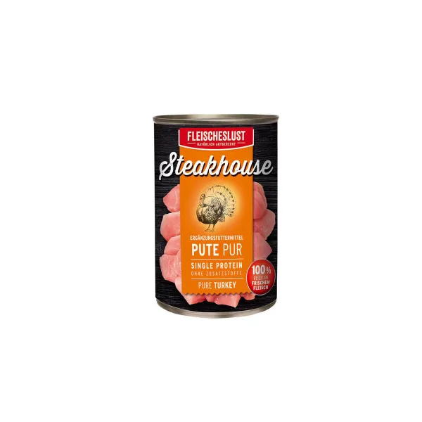 Šlapias maistas Fleischeslust Pure 800 gr Turkija