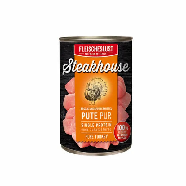 Šlapias maistas Fleischeslust Pure 800 gr Turkija