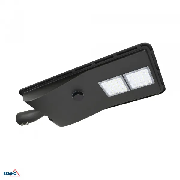 SOLAR LED LUMINAIRE SOLER 20W 4000K 3000LM IP66 BLACK