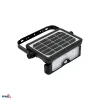 SOLAR LED FLOODLIGHT SOLEN 5W 500LM 4000K IP65 BLACK PIR