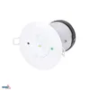 EMERGENCY LUMINAIRE TOLER CIRCLE 3W CORRIDOR OPTICS IP20 AUTOTEST 2H CNBOP