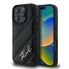 Karl Lagerfeld Quilted Signature - Case for iPhone 16 Pro (black)