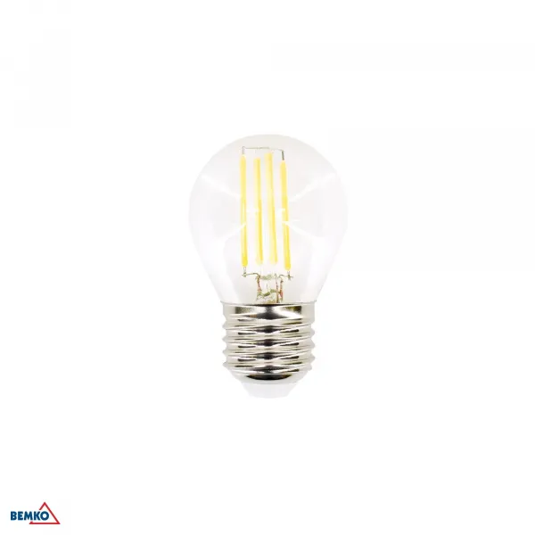 LED LAMP FILAMENT 230V E27 G45 4W 440LM 2700K 320ST