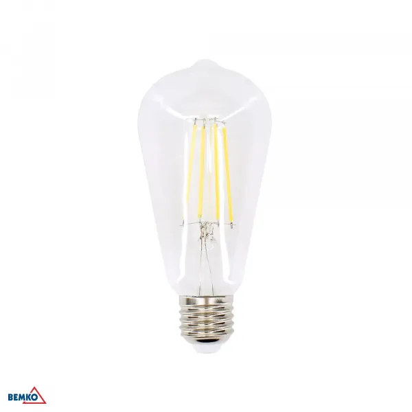 LED LAMP FILAMENT 230V E27 ST64 7W 950LM 2700K 320ST