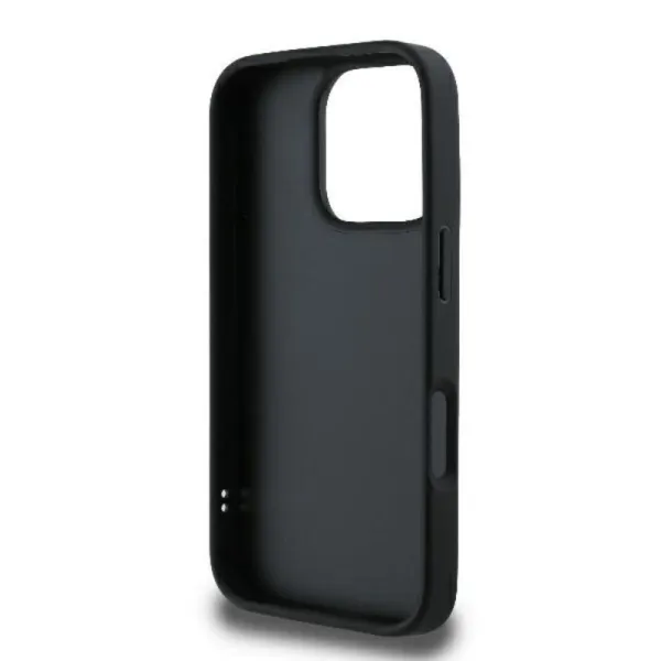 Karl Lagerfeld Quilted Signature - Case for iPhone 16 Pro (black)