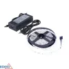 KIT LED STRIP LIGHTS + POWER SUPPLY 12V 24W DC 2835 300LED/5M IP20 COLD WHITE