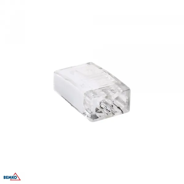 PUSH-IN WIRE CONNECTOR 0,5-2,5mm2 x 2 -100 PCS.