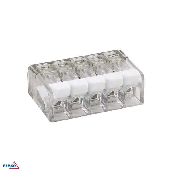 QUICK CONNECTOR 2,5mm2 x 5 - 100 PCS