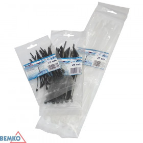 CABLE TIE 2.5*100 BLACK 100 PCS.