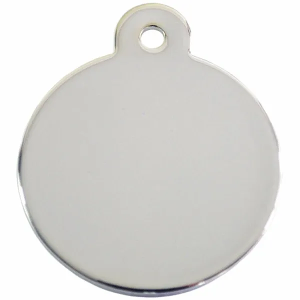 Identification plate for collar Imarc Circle Silver