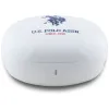 US Polo Assn DH Logo - TWS Earphones + Charging Case (White)