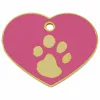 Kauluksen tunnistuskilpi Imarc Heart Pinkki Kullattu