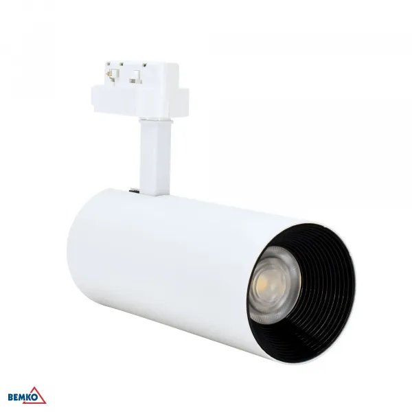 SPOTLIGHT FIXTURE VERKO WHITE 1-PHASE 24W 3000K 1850LM 24°