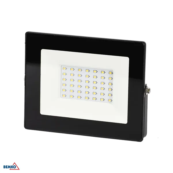 LED FLOODLIGHT SMD KASTEL 30W 4000K 2400LM IP65  BLACK