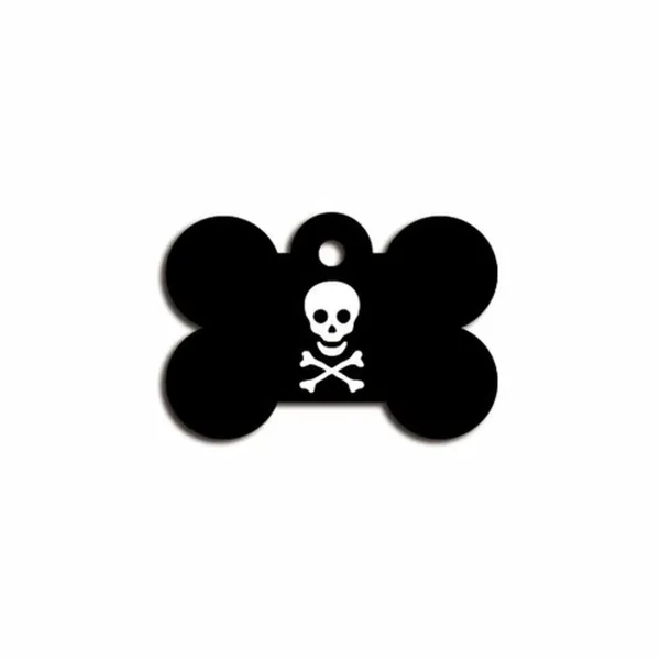 Identification plate for collar Imarc Bone Black