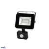 LED FLOODLIGHT SMD LOFOT 10W 4000K 850LM IP65 PIR BLACK