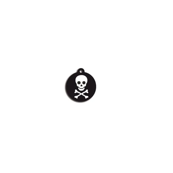 Identification plate for collar Imarc Circle Black