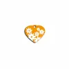 Фирменная табличка для ожерелья Imarc Heart Жёлтый Оранжевый