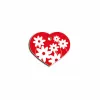 Apkakles identifikācijas plāksne Imarc Heart Sarkans