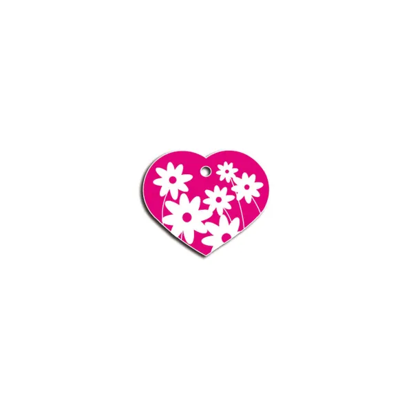Kauluksen tunnistuskilpi Imarc Heart Pinkki