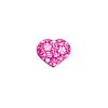 Identification plate for collar Imarc Heart Pink