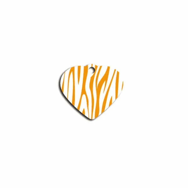 Kauluksen tunnistuskilpi Imarc Heart Keltainen Oranssi