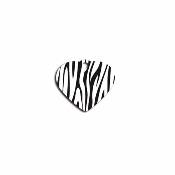 Apykaklės identifikavimo lentelė Imarc Heart Juoda