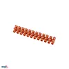 CONNECTOR STRIP 6mm2 ORANGE - 10 PCS.