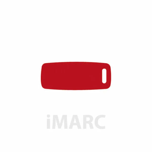 Apkakles identifikācijas plāksne Imarc Baggage Sarkans
