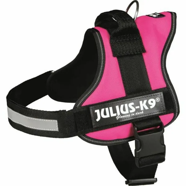 Koiran valjaat Trixie Power Fuksia M/L