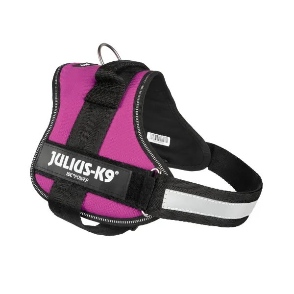 Koiran valjaat Trixie Power Fuksia M/L