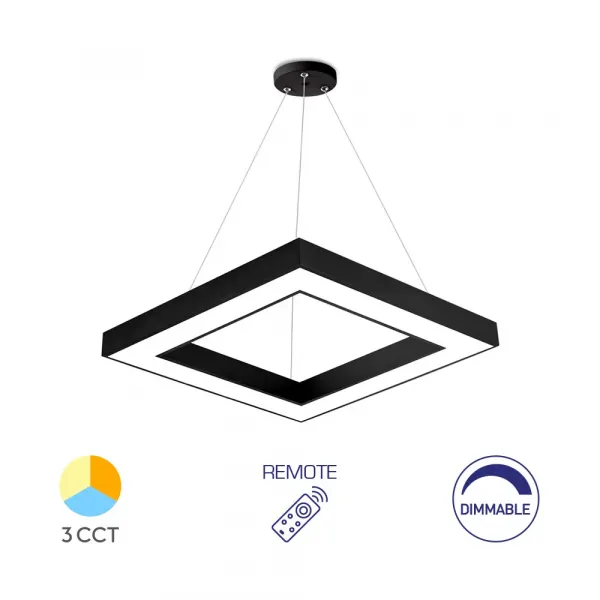 BRY-BLADE-PD-SQR-BLC-45W-RMT-CEILING LIGHT