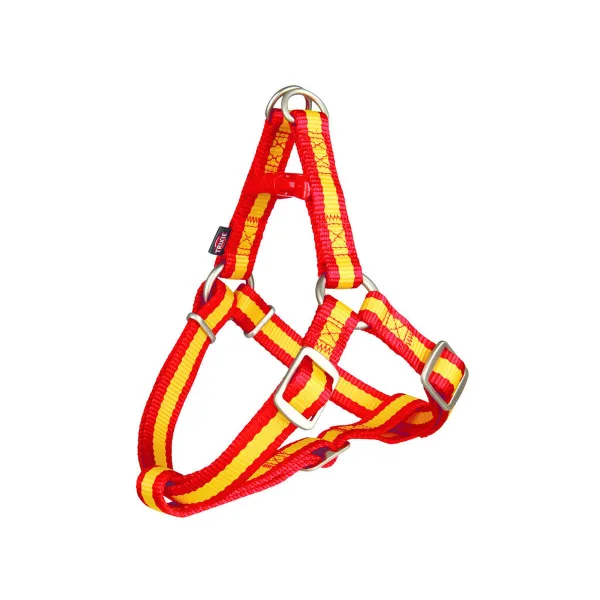Dog harness Trixie Premium Spain Yellow Red XS/S
