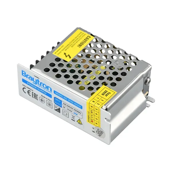 BRY-25W-12VDC-IP20-LED POWER SUPPLY