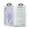 Karl Lagerfeld Silicone Karl & Choupette Ring MagSafe - Case iPhone 16 Plus (purple)