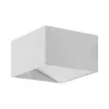 BRY-AVVA-WL02-8W-SQR-WHT-3000K-WALL LIGHT