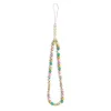 Guess Phone Strap Beads Heishi Flower Pink