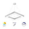 BRY-BLADE-PD-SQR-WHT-45W-RMT-CEILING LIGHT