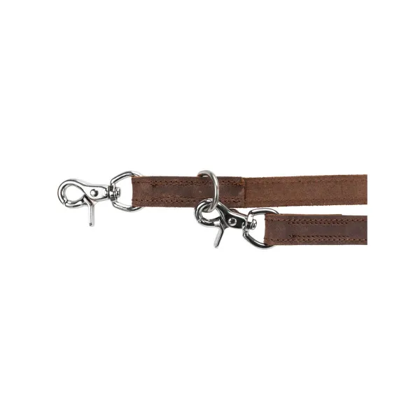 Регулируемый поводок для собаки Trixie Rustic Темно-коричневый 2 m L/XL