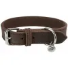 Dog collar Trixie Rustic Dark brown M 37-44 cm