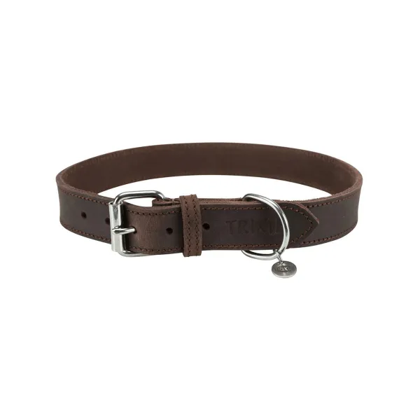 Suņa kaklasiksna Trixie Tumši brūns L/XL 57-66 cm 57- 66 cm