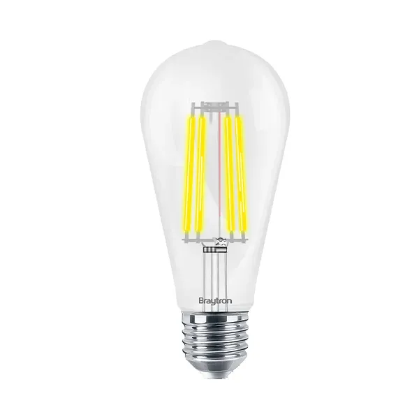 BRY-ADVANCE-7W-E27-ST64-CLR-2700K-LED BULB