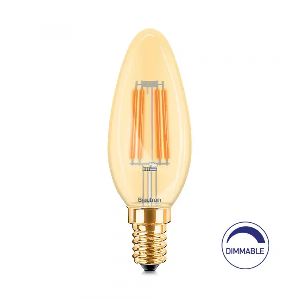 BRY-ADVANCE-4W-E14-C35-AMB-DIM-2200K-LED BULB