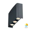 BRY-VECTOR-B-WL-GRY-6x1W-3IN1-IP65-WALL LIGHT