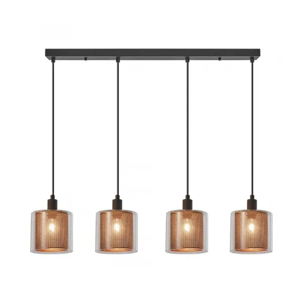 BRY-S008S-4H-4xE14-CPR-PENDANT LIGHT