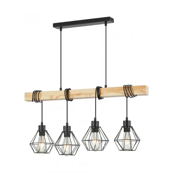 BRY-D002S-4H-4xE27-WDN-PENDANT LIGHT